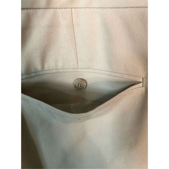 Tommy Bahama Mens Havana Chinos 40 Khaki Havana Herringbone Silk Blend Vacay - Picture 5 of 7